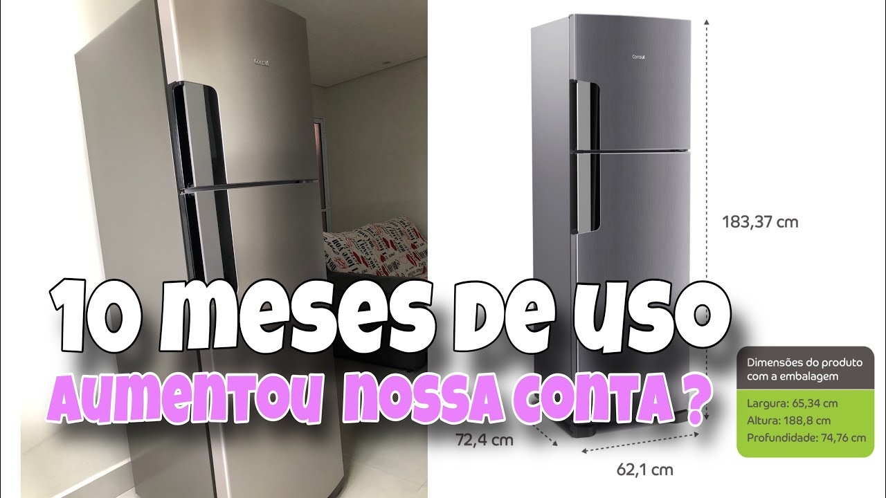 CONSUL CRM44AK 386 LITROS  10 MESES DE USO/ NÃO INDICO?