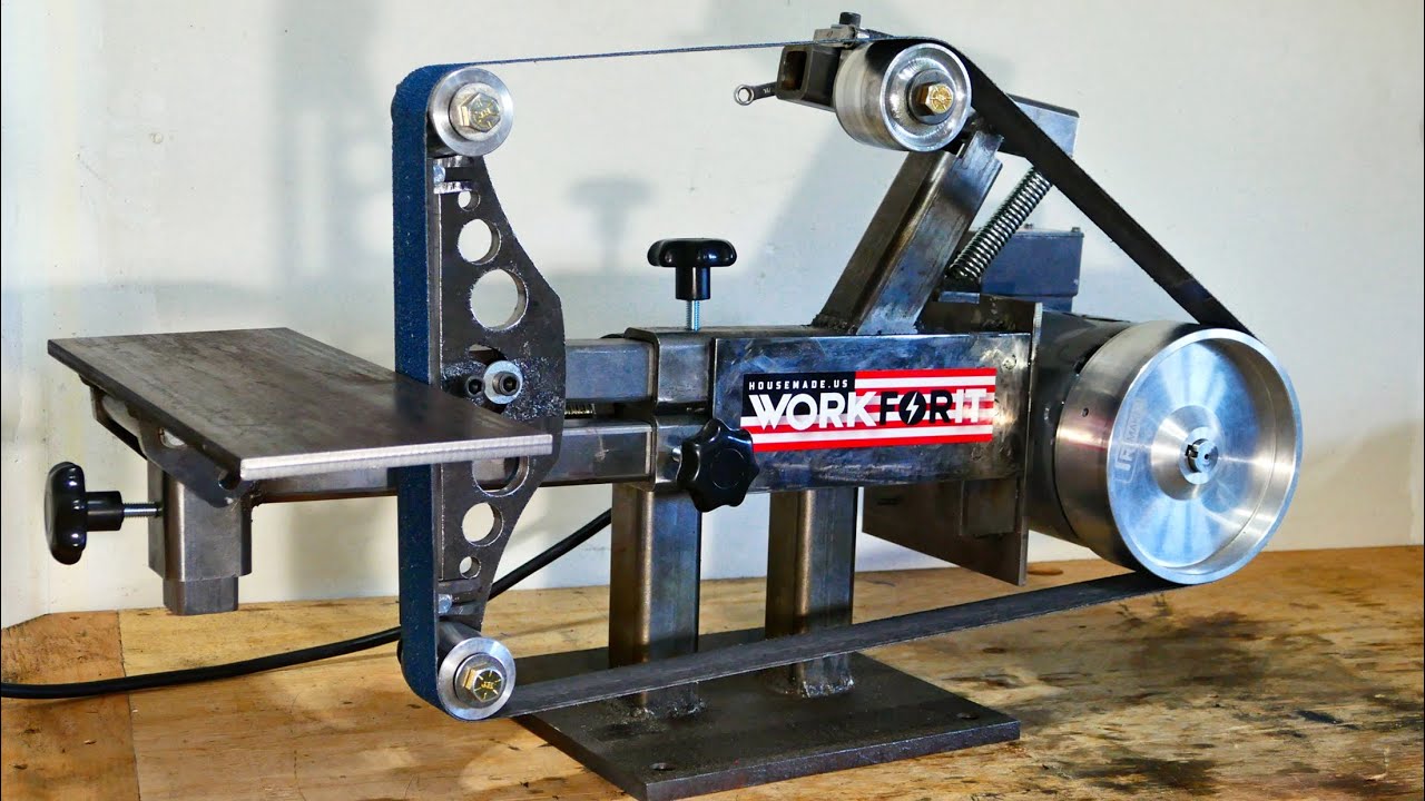 2x72 Belt Grinder Build in 10 Minutes! Amazing DIY!
