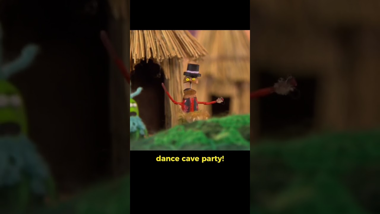 Electric cave dance party! Full puppet show out now!