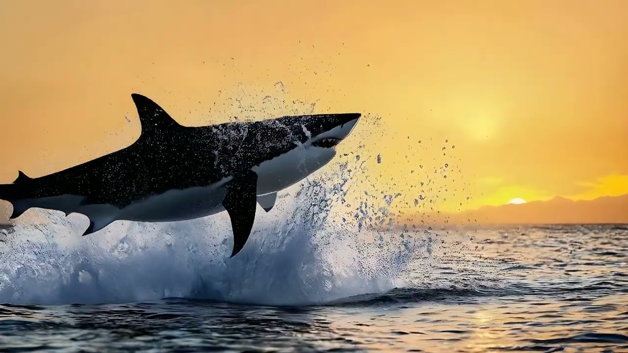 AI MOVIE - INTERESTING SYNTHESIS: SOCIAL BEHAVIOUR IN GANSBAAI GREAT WHITES - publication 2023