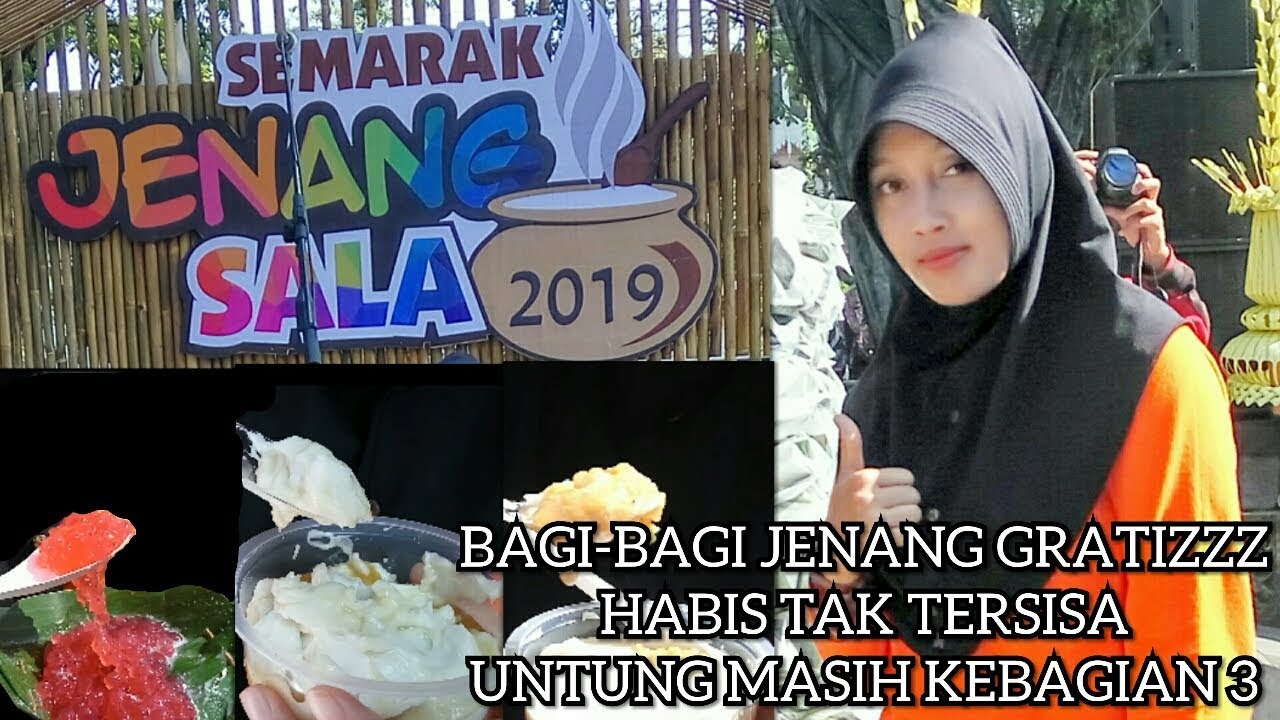 MERIAH RAMAI DAN SERU SEMARAK FESTIVAL JENANG SOLO 2019 / WISATA KULINER