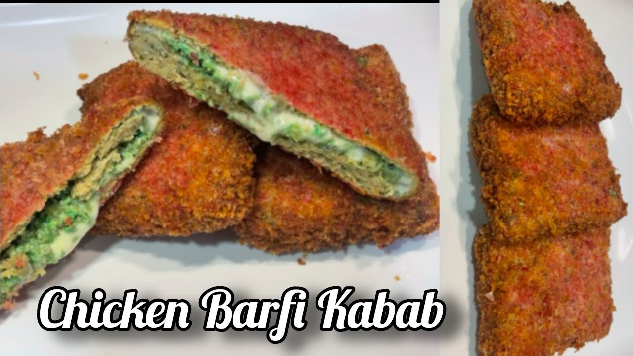 Ramadan Special Chicken Barfi Kabab Recipe | Barfi Chicken Starter Recipe 