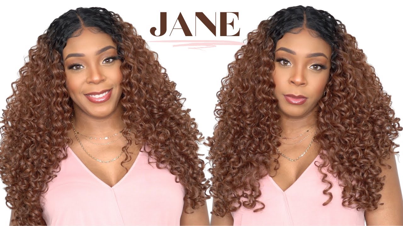 Janet Collection Essentials Synthetic Hair HD Lace Wig - JANE +GIVEAWAY --/WIGTYPES.COM