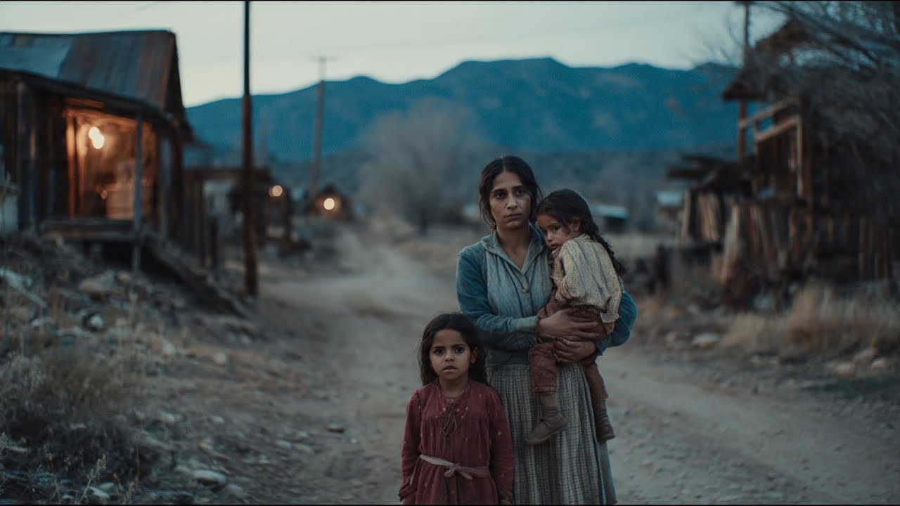 Sola en el mundo, una viuda con dos niños abandonados encontró algo que cambió su vida.