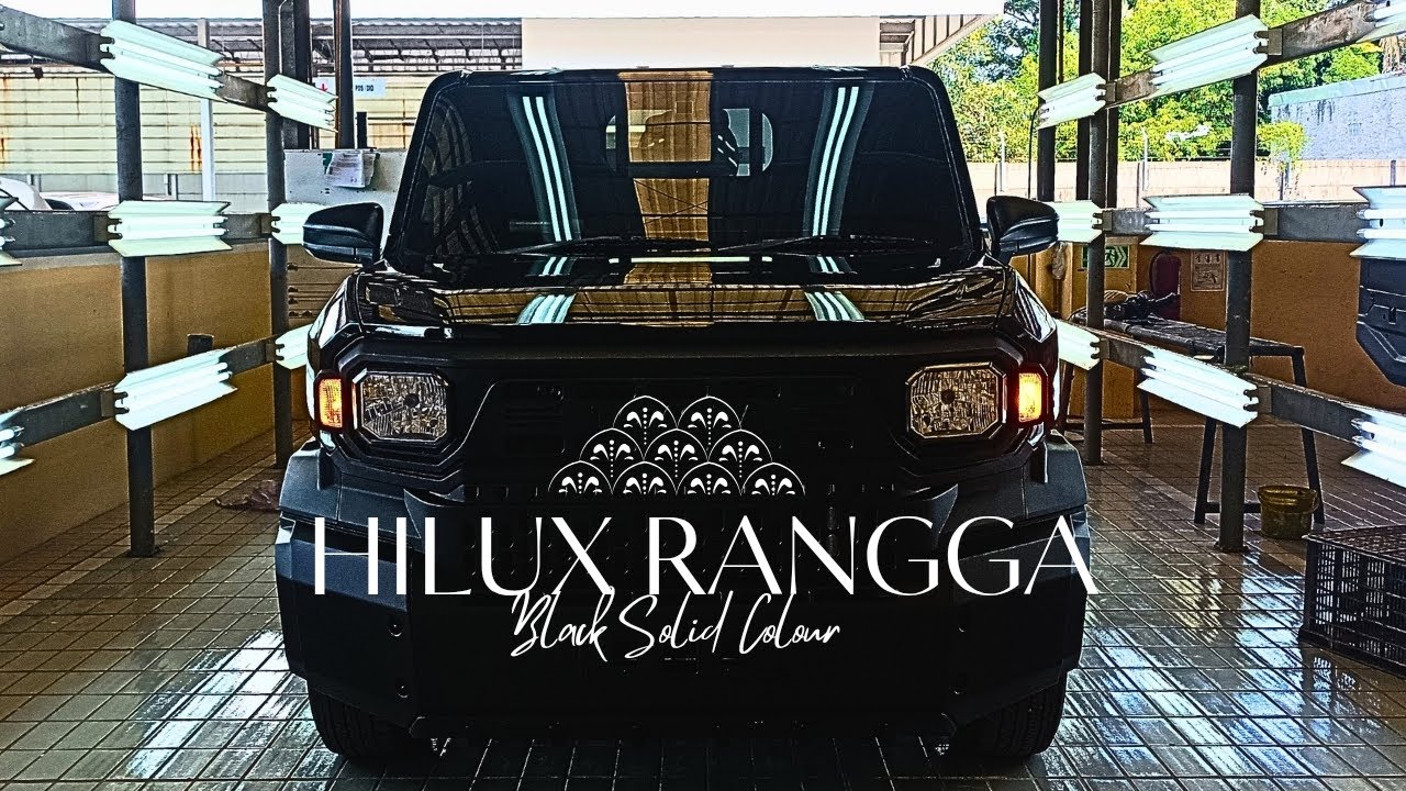 🔴TOYOTA HILUX RANGGA Warna Hitam Solid | Diary Otomotif