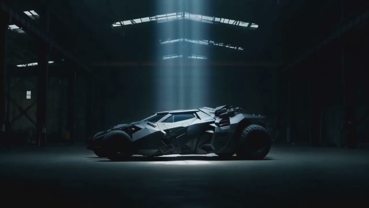 Batman super hiper car racing video 