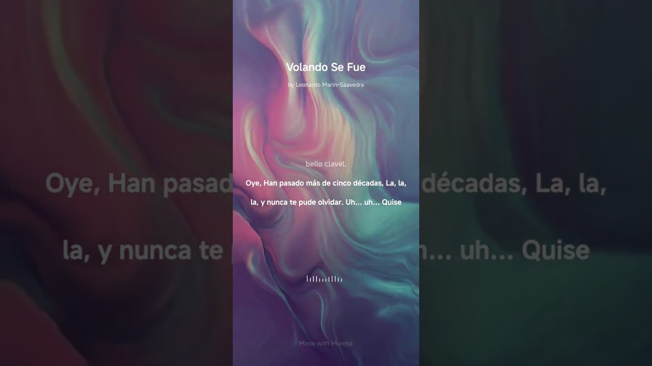 Canción (Love): Volando Se Fue. Amor - Sultry - Sentimiento. Por Leomas