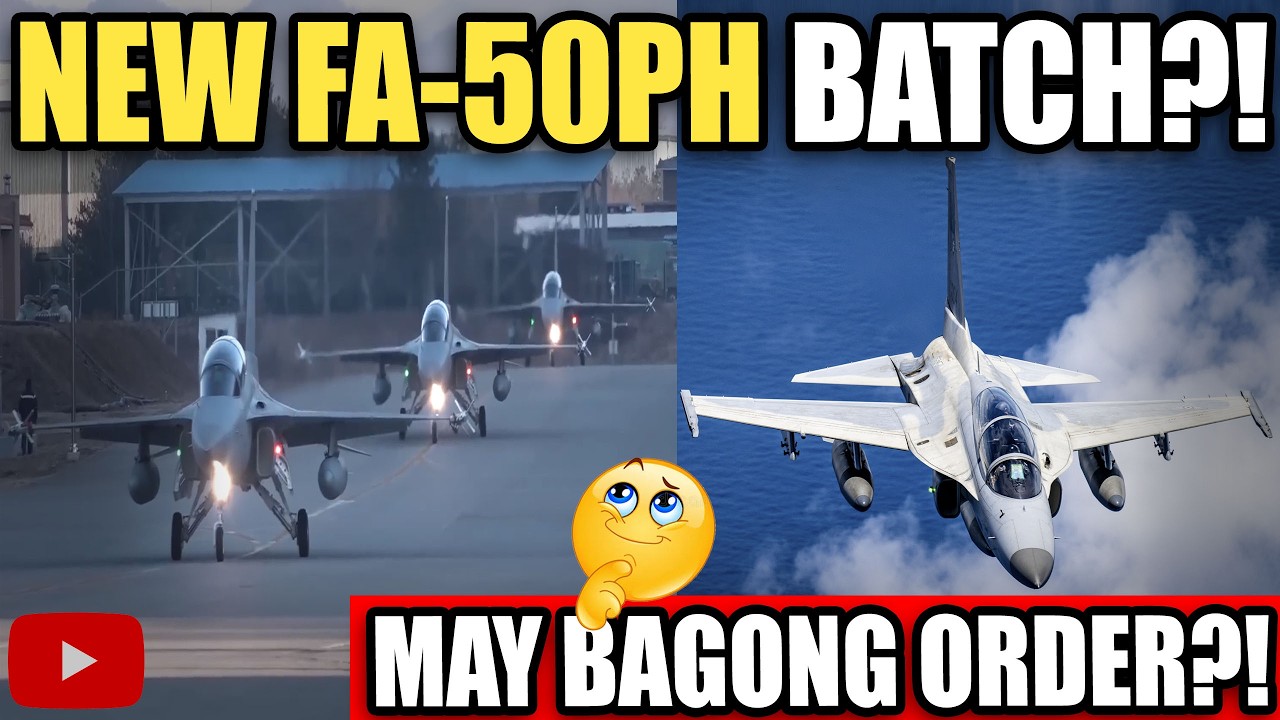 GOOD NEWS! 3rd Batch ng FA-50PH Tinatrabaho na&mdash;HIWALAY sa 2025 Deal!