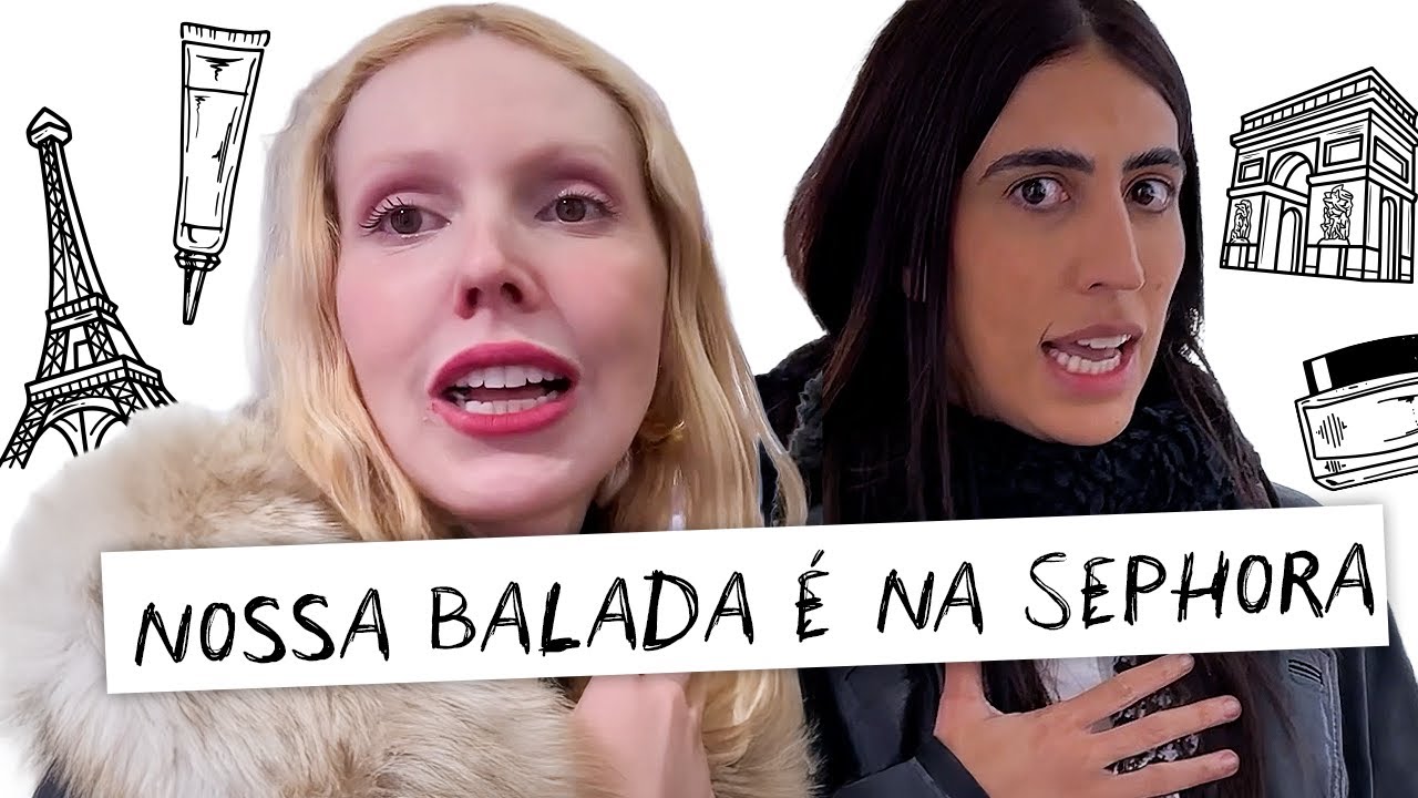 TBT: um rolê na Sephora de Paris com Thai de Melo Bufrem