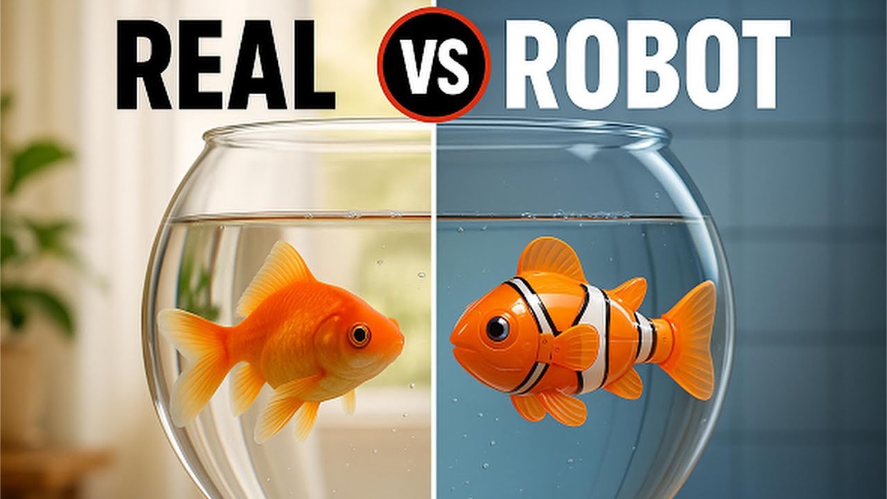 I Put a RoboFish in a Tank of Real Fish… Here’s What Happened