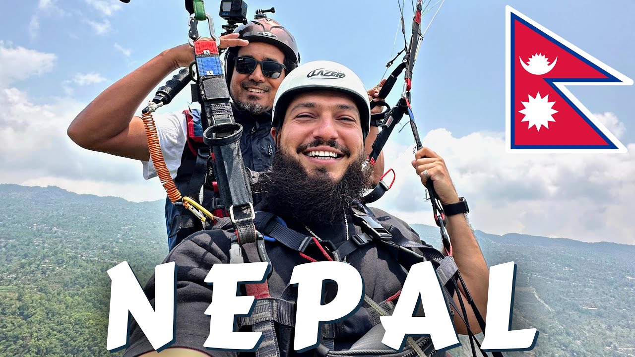 Would You Dare To Fly Over Pokhara? $60 Paragliding In Nepal 🇳🇵