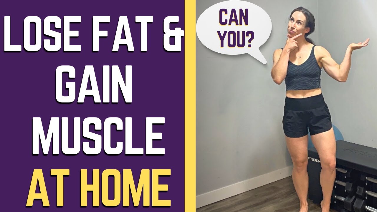 How To BODY RECOMPOSITION At Home | Build Muscle & LOSE FAT