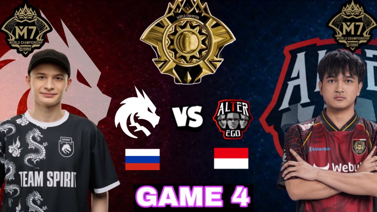 [GAME 4] ALTER EGO vs TEAM SPIRIT | M7 KNOCKOUT STAGE | LOWER BRACKET | AE vs TS