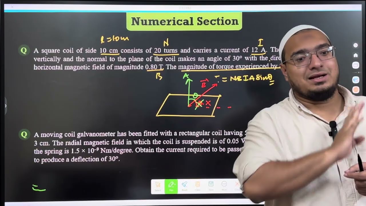 L5 | Biot Savart’s Law | Magnetic Field due to electric current | MH board | Aamir Sir