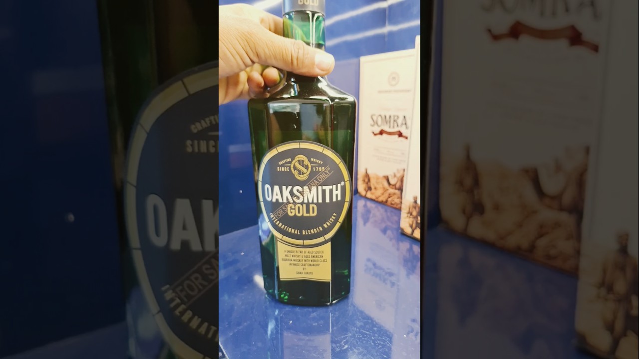 Oak smith gold wisky 