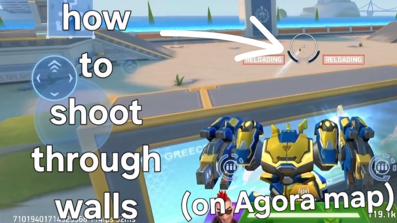 How to shoot through walls (glitch) 