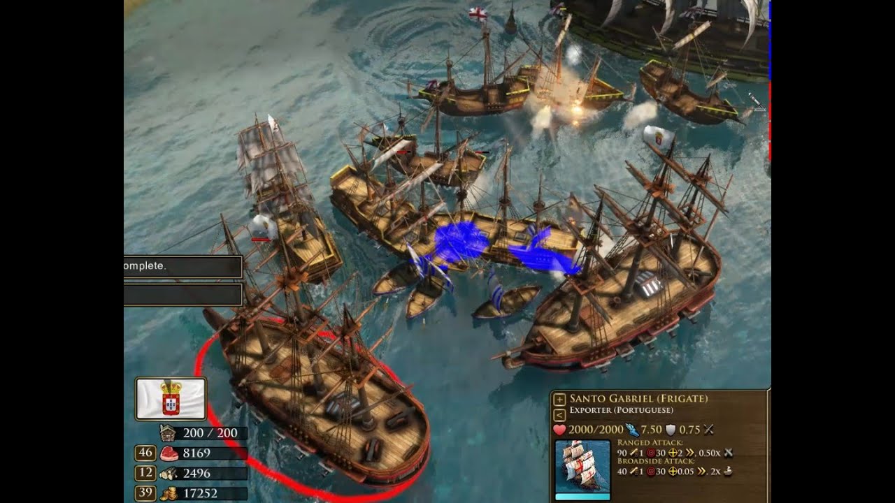 Age of Empires III Definitive Edition 4v4 Portugal Water Boom Strategy