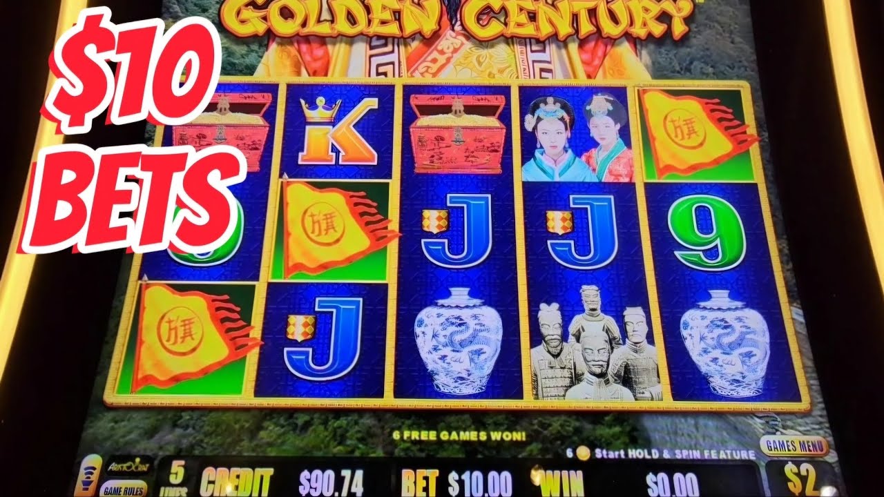 Up to $10 Spins Golden Century Dragon Link