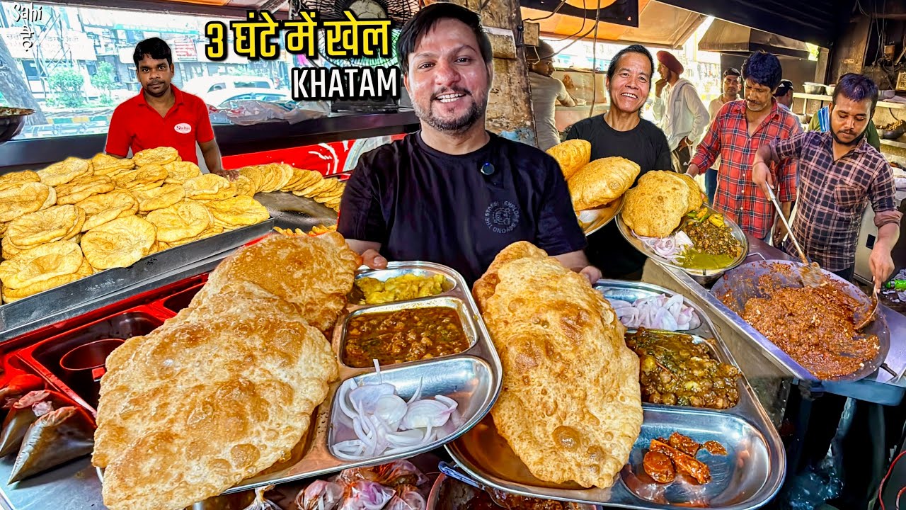 Punjab's HIGHEST SELLING Street Food India 😍 Chole Bhature + 15 items