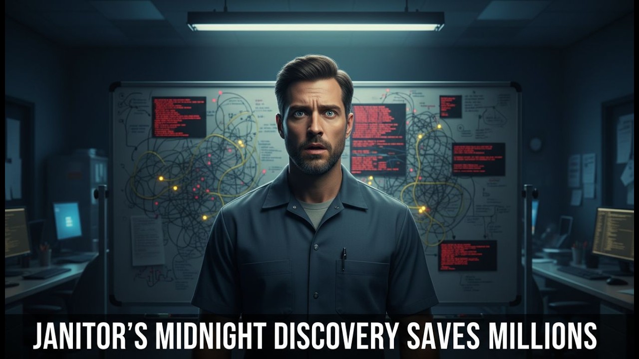 Janitor Spots Catastrophic Code Flaw at 3AM, His Quick Fix Reveals Buried Genius and.....