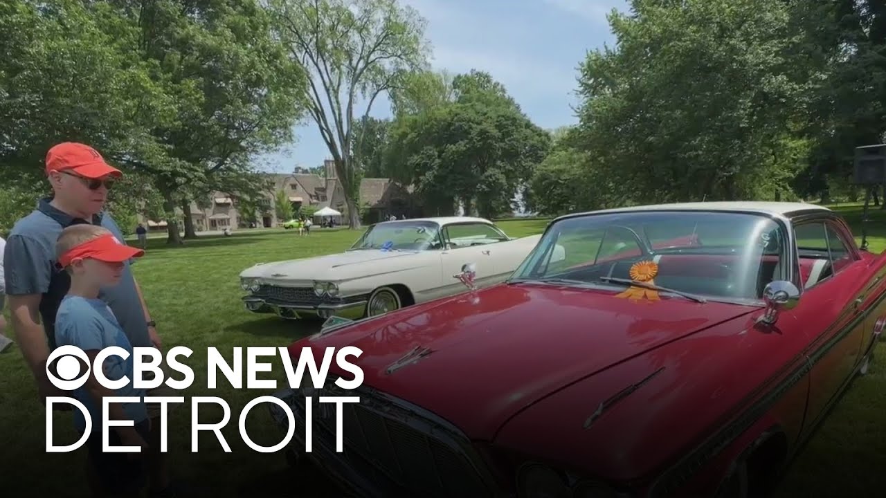 Car enthusiasts enjoy show in Grosse Pointe Shores