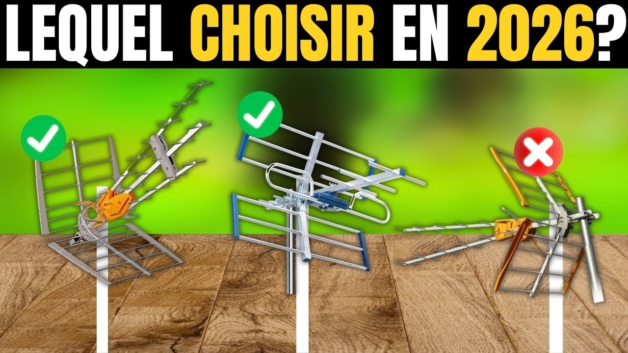 Les Meilleures Antennes Extérieures pour la TV de 2026 [NE CHOISISSEZ PAS LA MAUVAISE]
