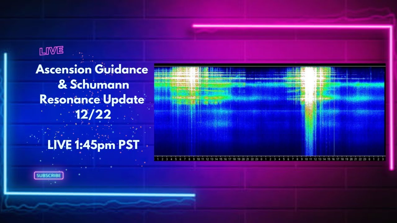 Ascension Guidance & Schumann Resonance Update Dec. 22