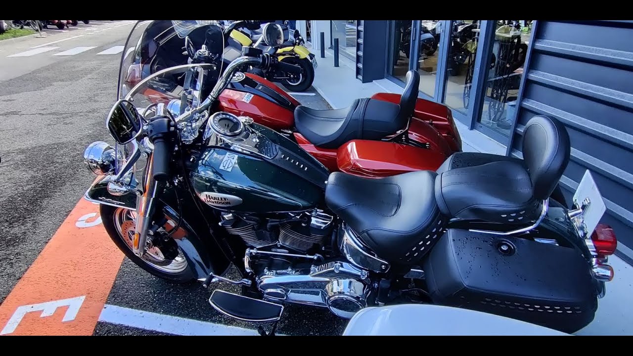 ESSAI DE LA HARLEY DAVIDSON HERITAGE CLASSIC 2024 LORS DU FREEDOM TOUR: BON CRUISER CONFORTABLE ✔😃