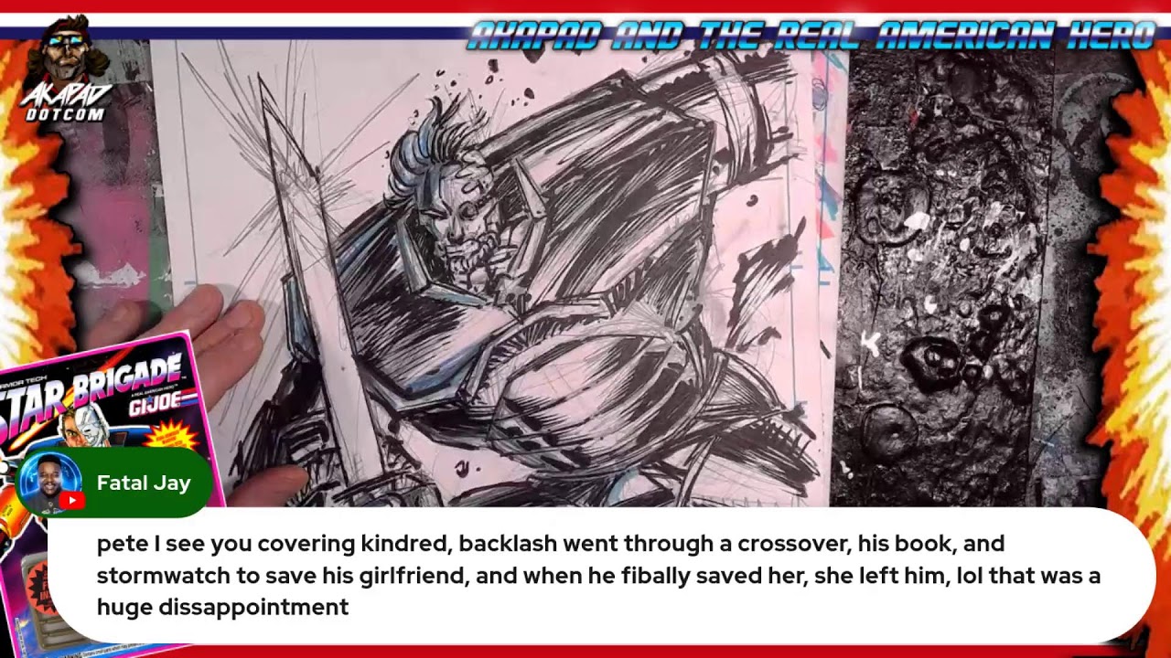 THE ART OF GI JOE WITH PETER A DELUCA AKAPAD