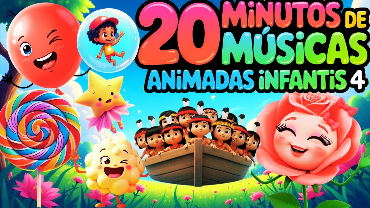 'NOVA COLETÂNEA INFANTIL' 4 #musicasinfantis #infantil #desenho #kid #canalinfantil 