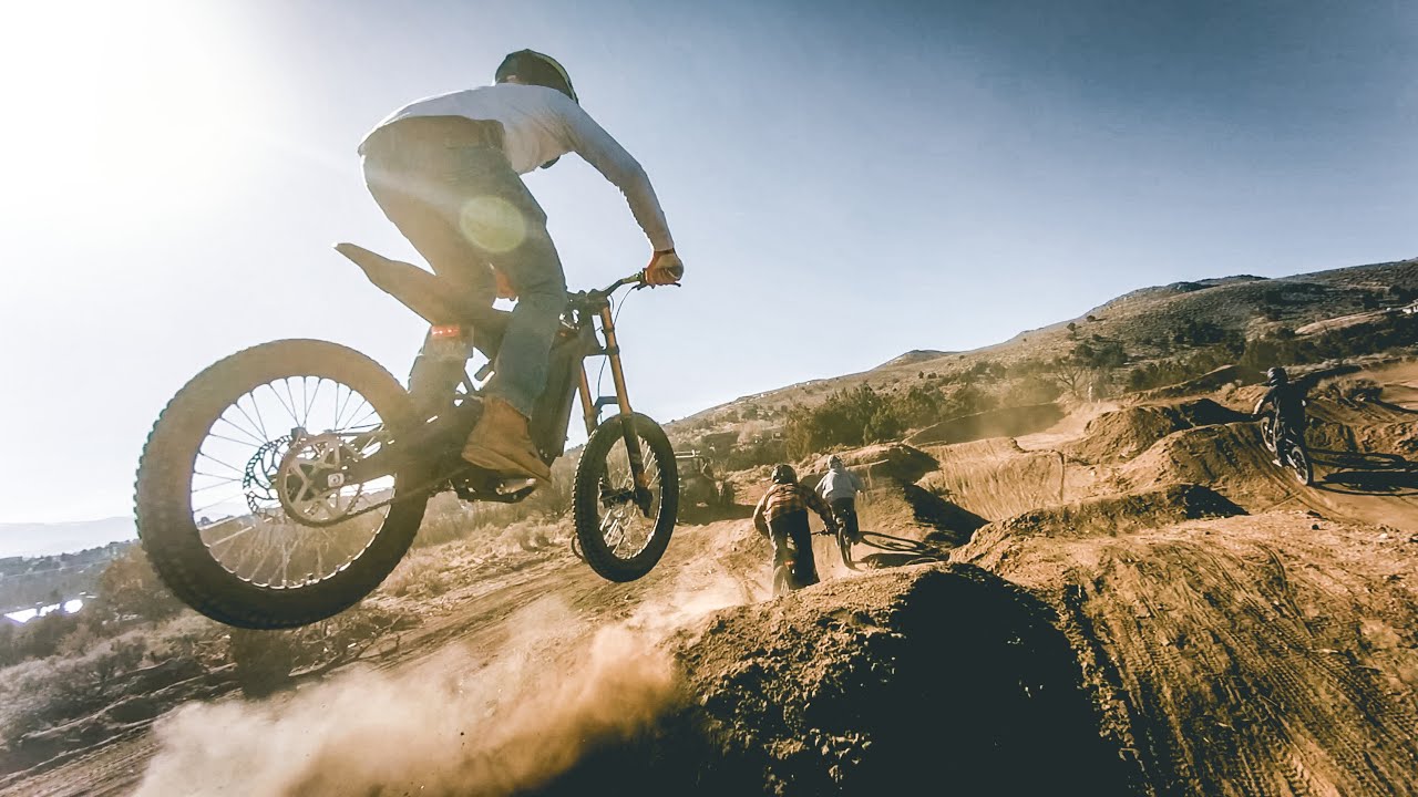 Electric Dirt Bikes are EPIC - Sur Ron Shred