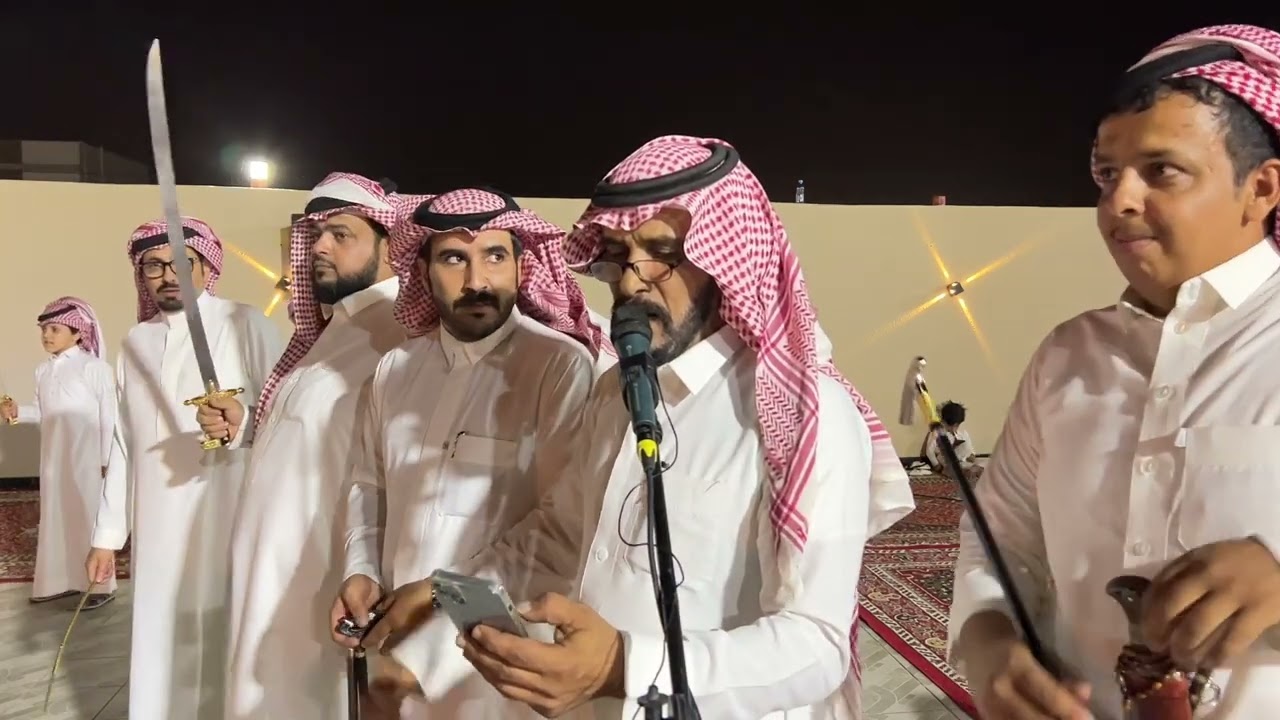 محاوره( صالح غميليس - سامي مسيفر - بخيت بن شرف -سعيد بن شافي - عاضه بن درويش الحلي  -سعيد مسفر ظافر)