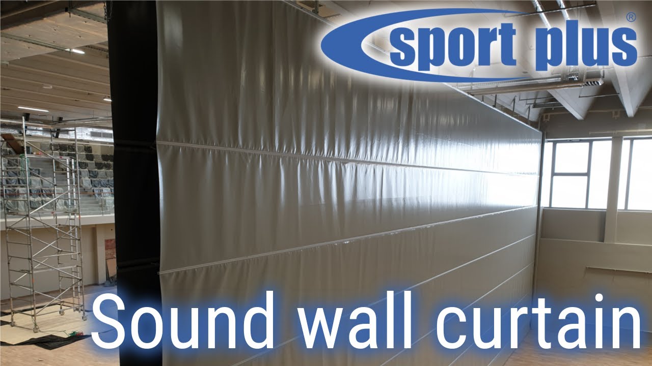[ENG] Double-layered acoustic curtain | SPORT PLUS