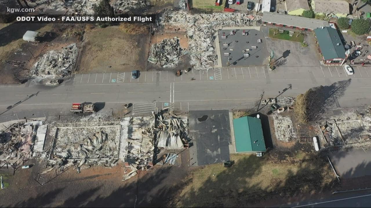 Seeing what’s left of Detroit, Oregon after wildfire