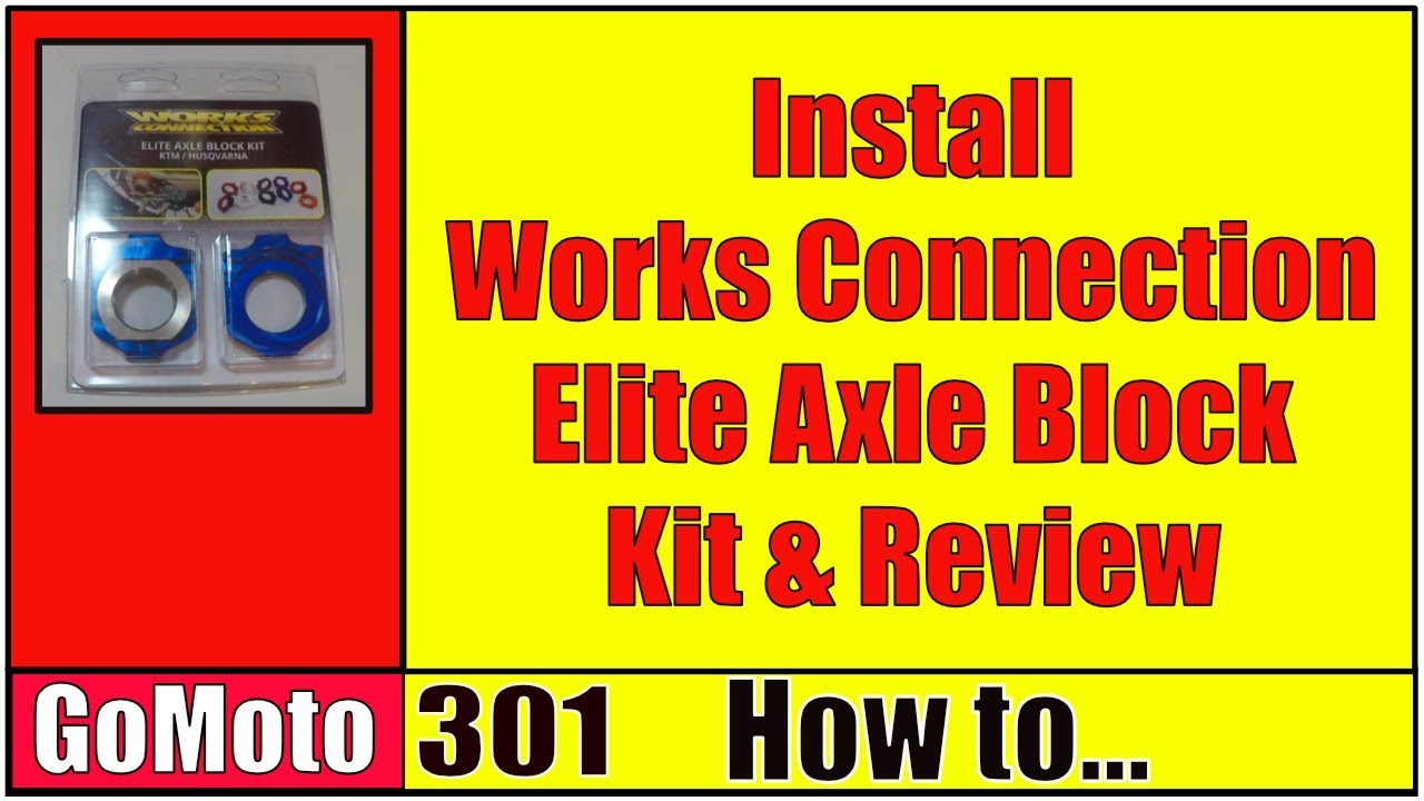 Works Connection Elite Axle Block Kit