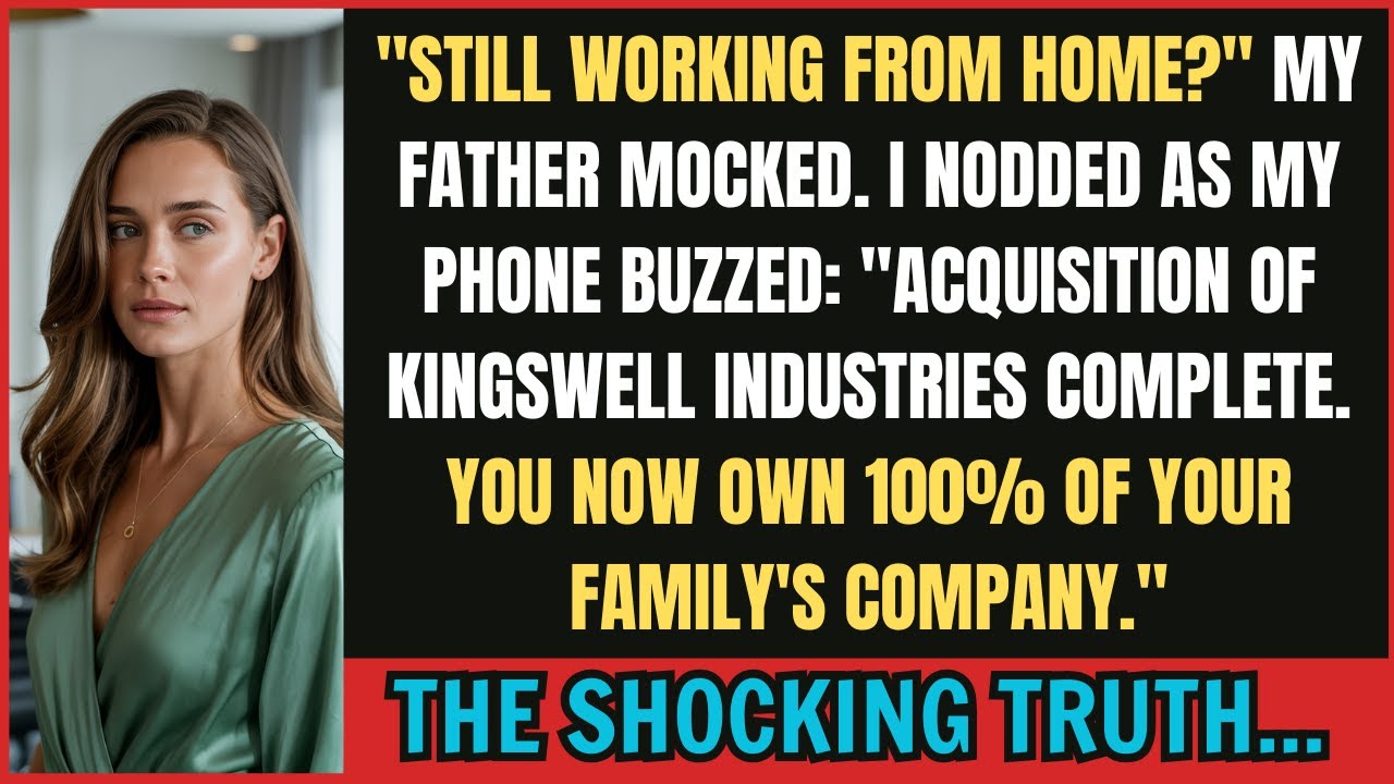 At the Family Gathering, They Labeled Me a Disgrace—Then I Became Owner of Their Company
