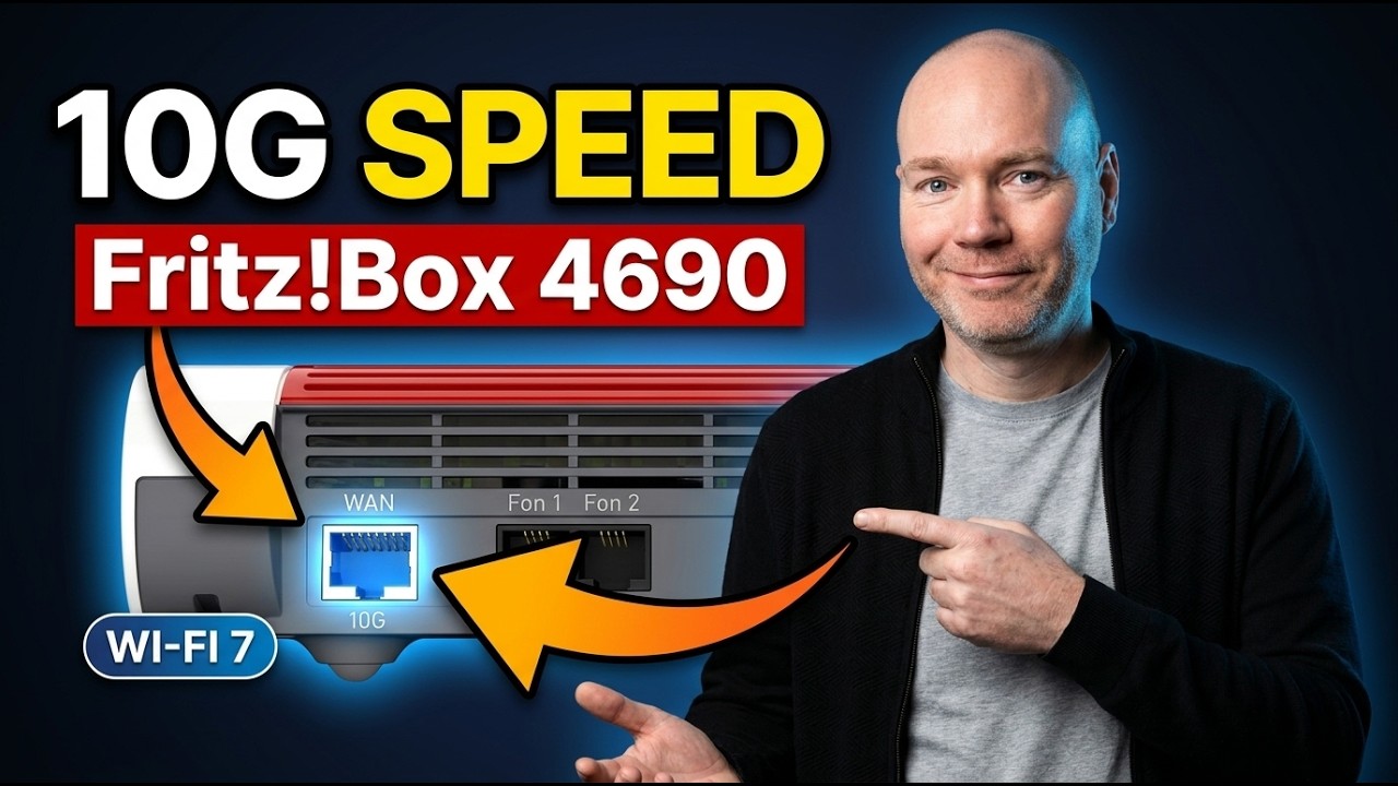 Распаковка FritzBox 4690