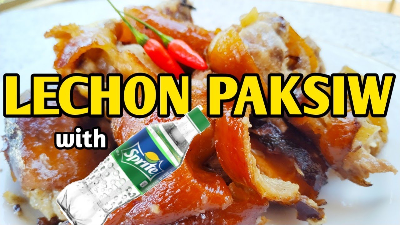 LECHON PAKSIW WITH SPRITE RECIPE