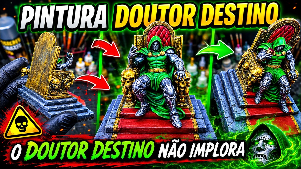 Doutor Destino – Dourado Perfeito e Prata Realista