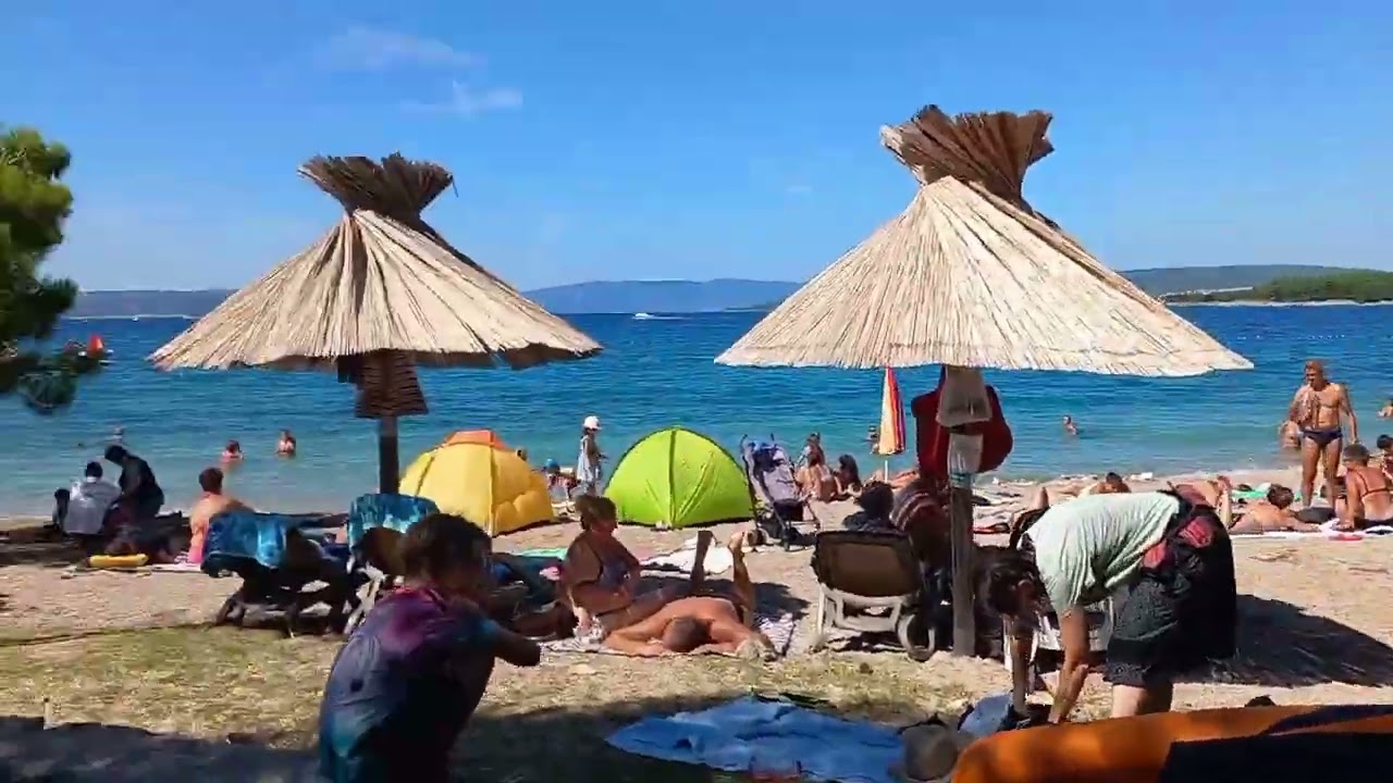 Punat strand-Krk,Horváthország