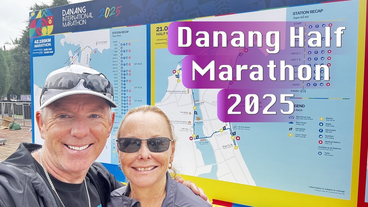 Danang Marathon 2025 | Vietnam | Caz and Drew