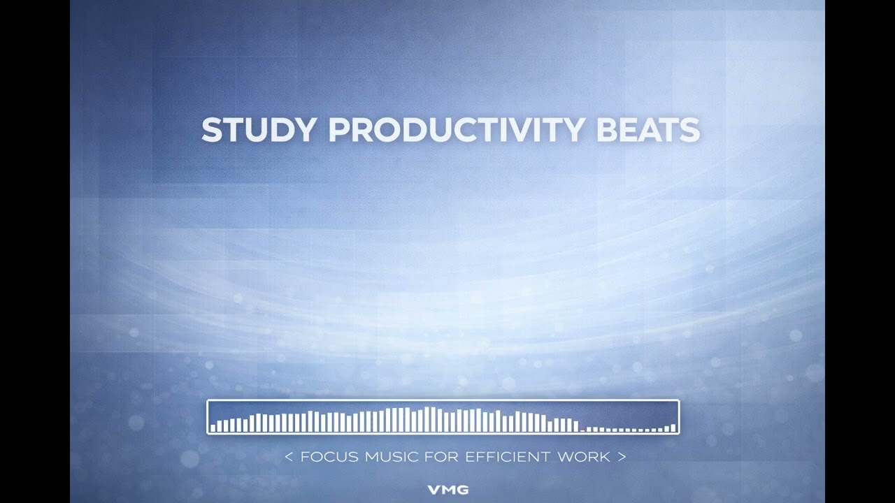 🧠 Study Productivity Beats | Focus Music for Efficient Work | VMG
