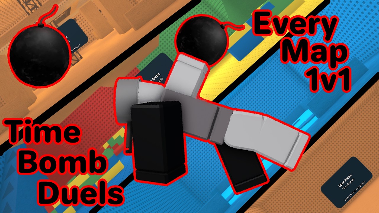 1v1ing but in every map in timebomb duels