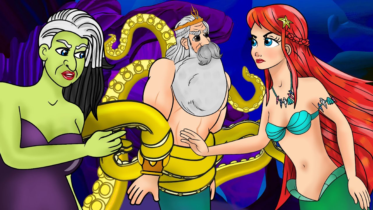 A Pequena Sereia | Série Episódio 4 | Desenho animado com Os Amiguinhos