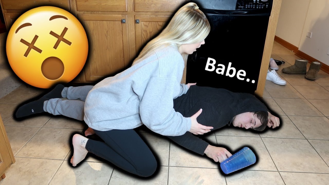 PASS OUT PRANK ON MY GIRLFRIEND!!