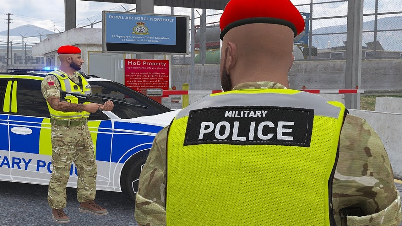 Royal Military Police On Guard! | UK GTA 5 LSPDFR Mod