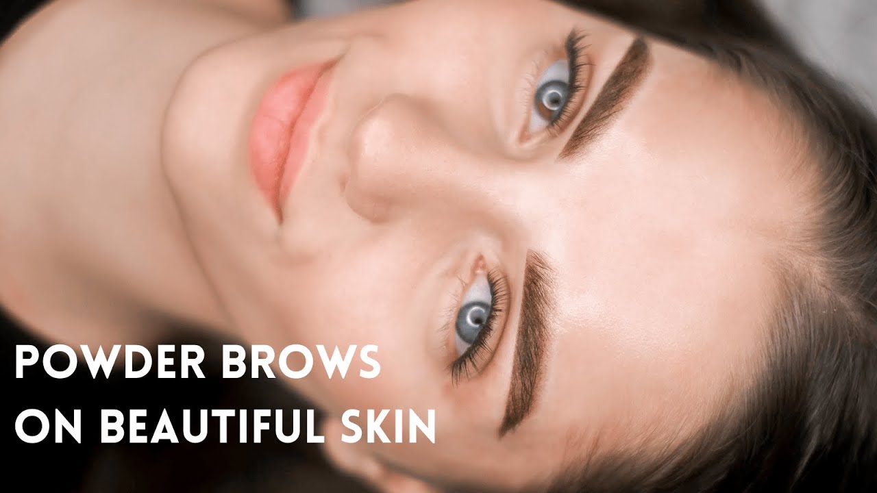 POWDER BROWS ON BEAUTIFUL SKIN