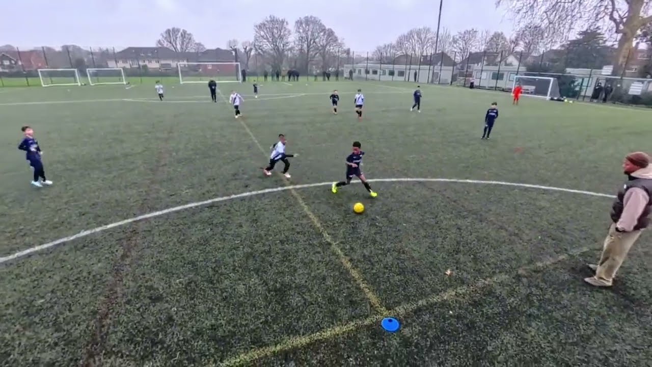 Grass Roots Football - Whetstone Wanderers Lions U10s Vs Frontline Gold FC U10s