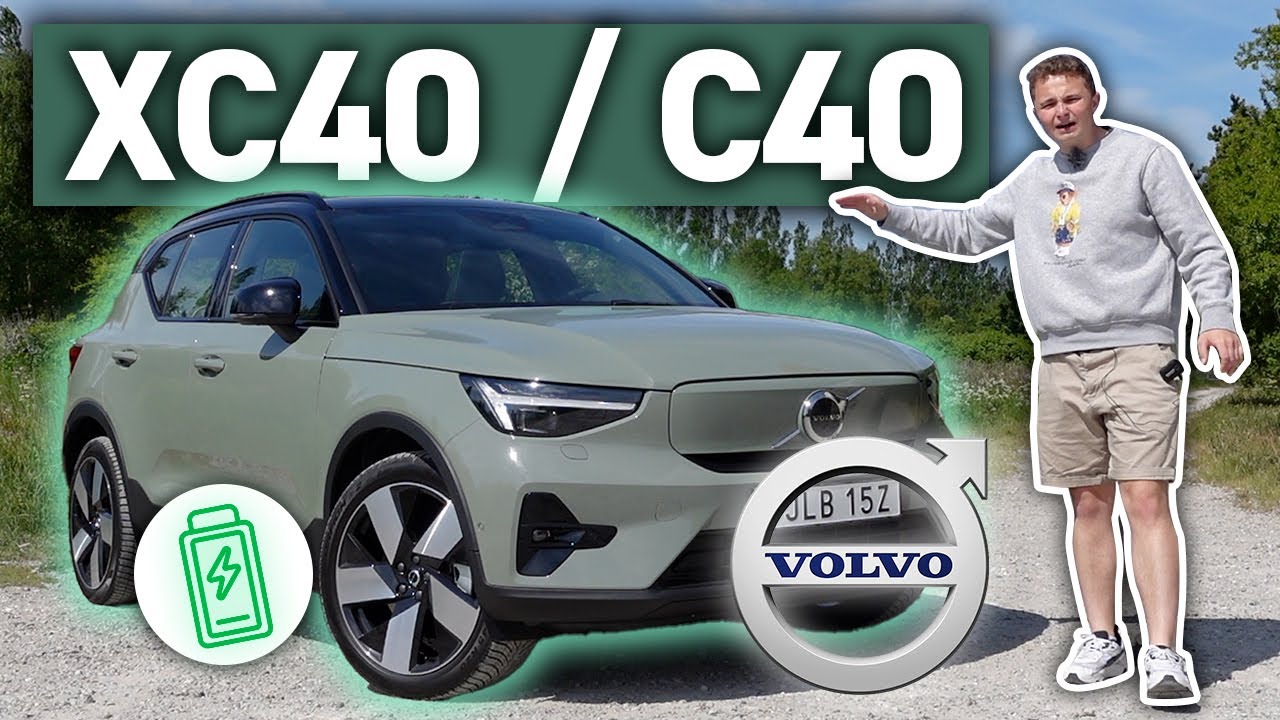 KÆMPE OPDATERING! +100 km. & bedre opladning! Volvo XC40/C40 Recharge TEST