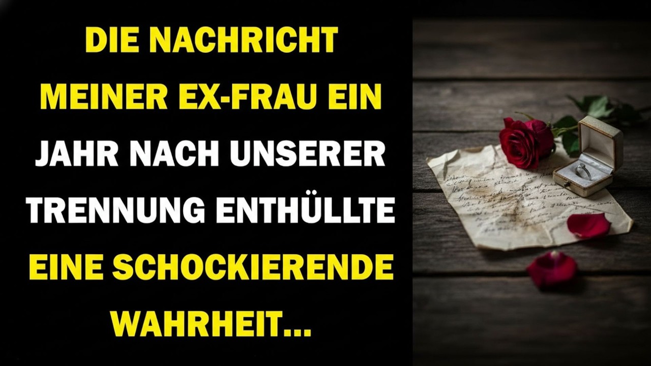 🔥DIE NACHRICHT MEINER UNTREUEN FRAU EIN JAHR NACH UNSERER TRENNUNG STELLTE ALLES AUF DEN KOPF🔥